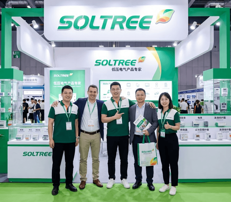 Soltree exhibition booth